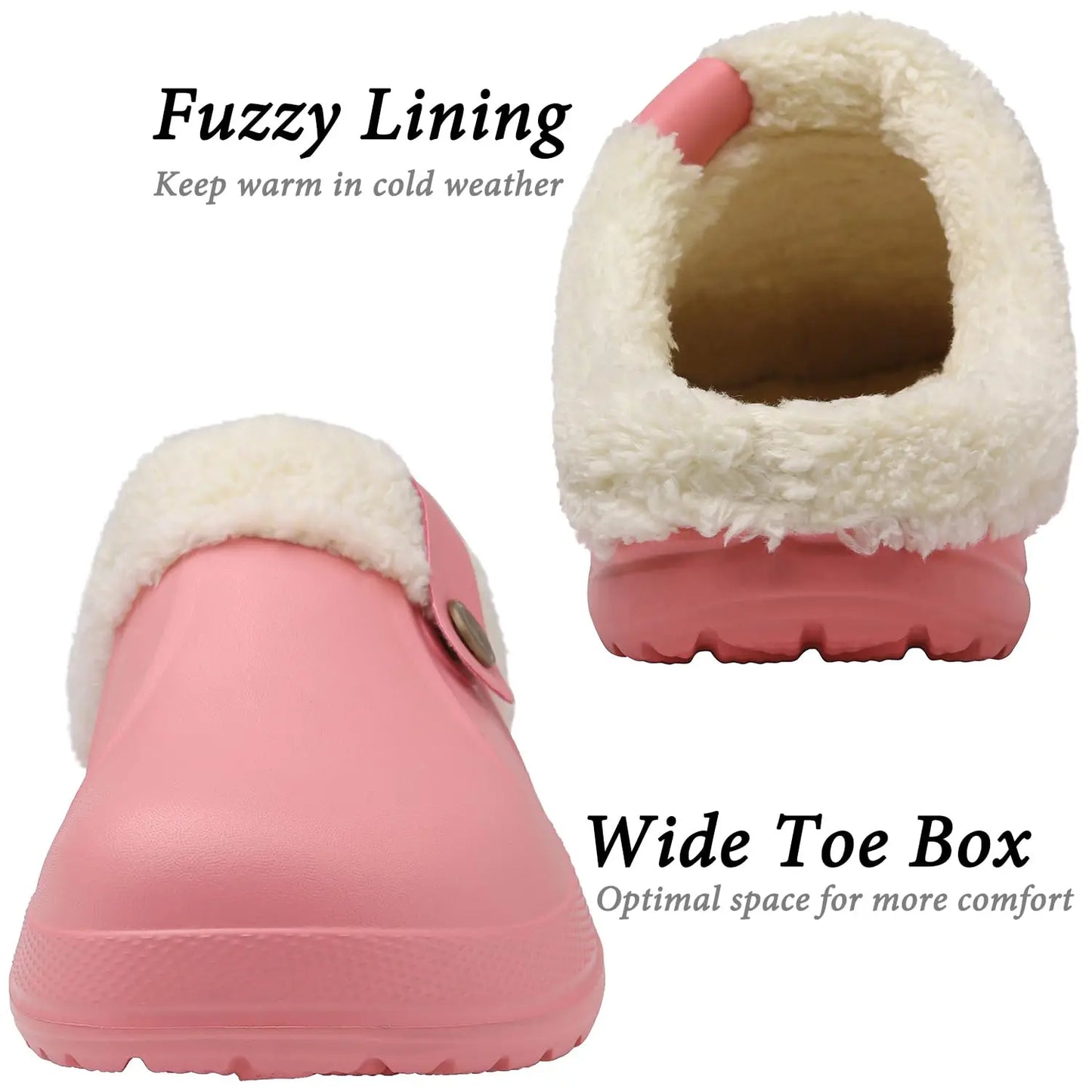 Unisex Plush Winter Cotton Slippers