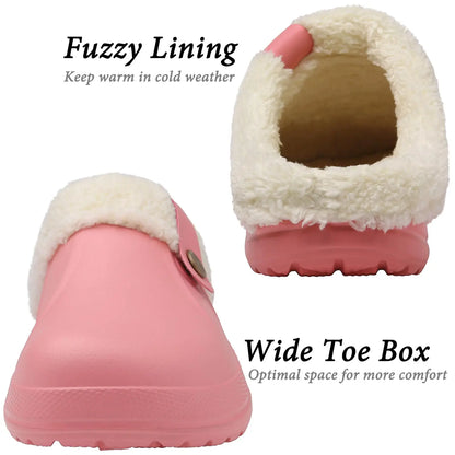 Unisex Plush Winter Cotton Slippers