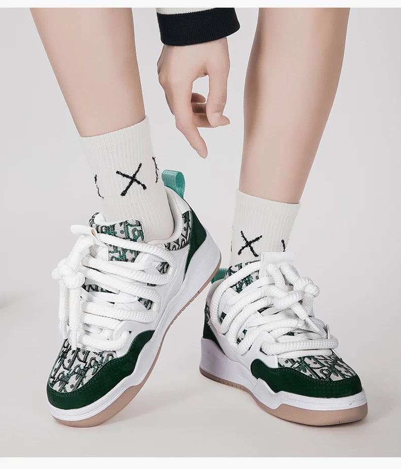 Dirty Rope Thick Sole Sneakers