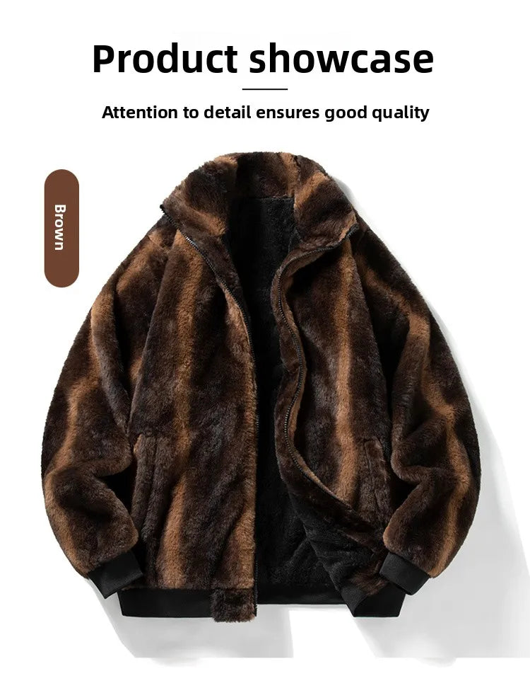 High-Street Double-Sided Fleece Jacket