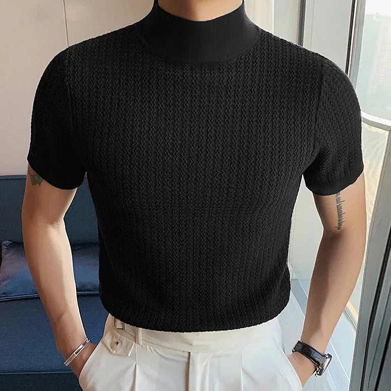 Men’s High Neck T-Shirt