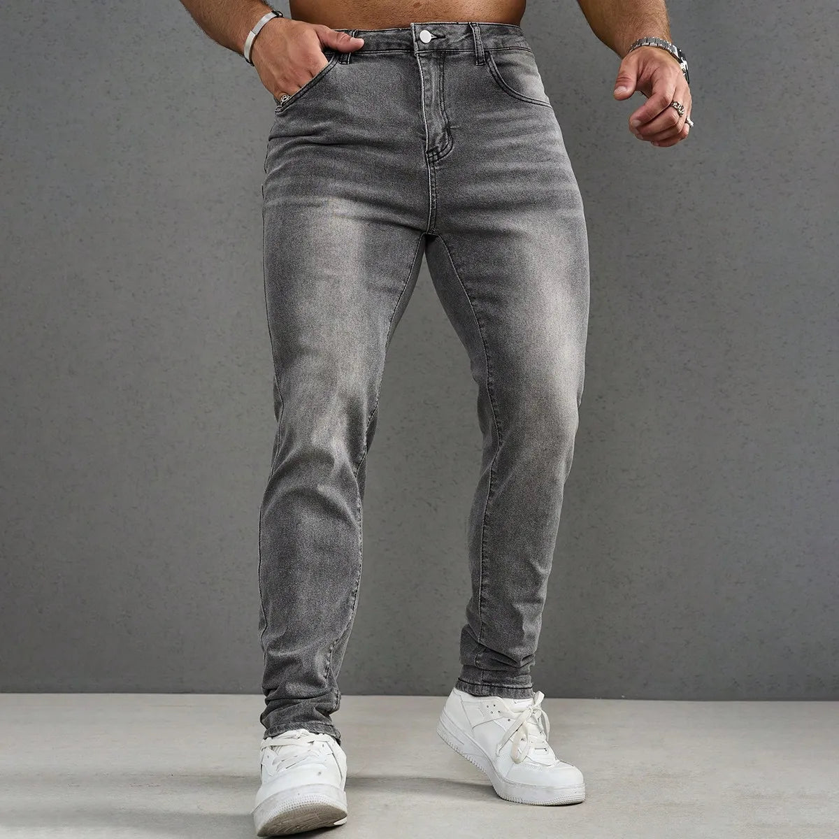 Classic Stretch Denim Jeans