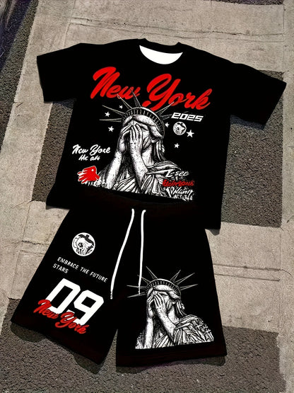 2025 Summer Hip-Hop Street Suit