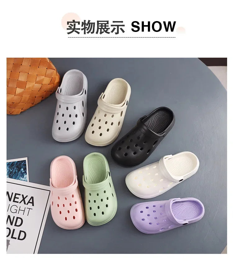 Unisex Summer Cross Toe Sandals