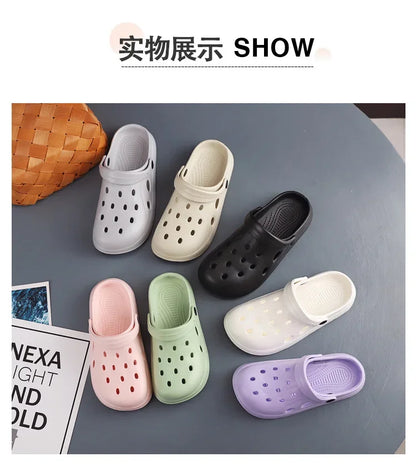 Unisex Summer Cross Toe Sandals