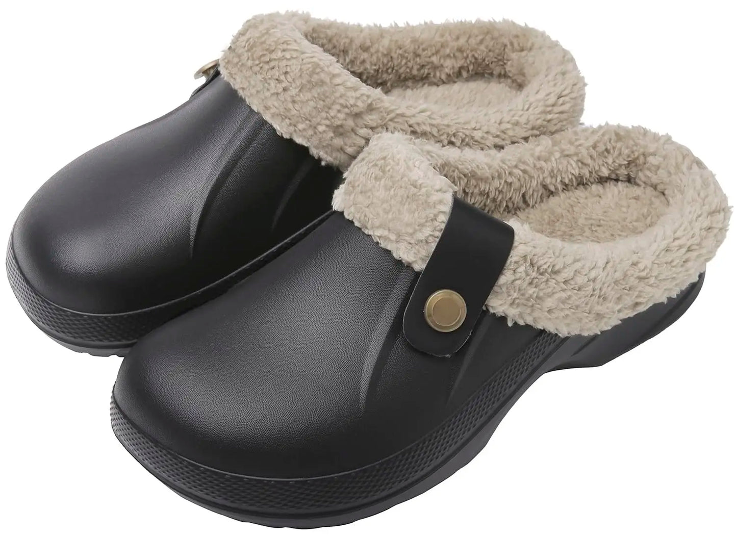 Unisex Plush Winter Cotton Slippers