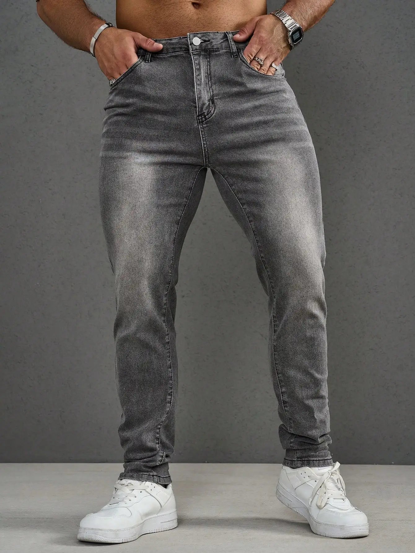 Classic Stretch Denim Jeans