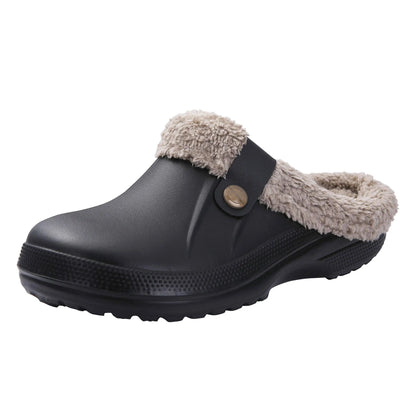 Unisex Plush Winter Cotton Slippers