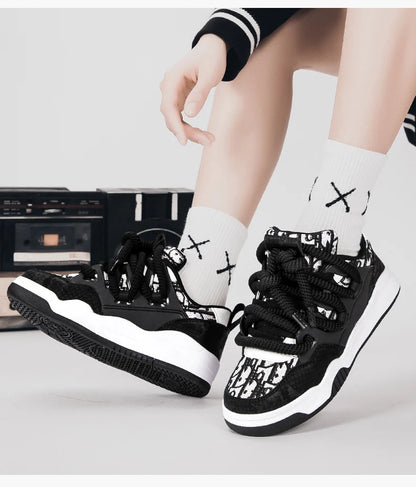 Dirty Rope Thick Sole Sneakers