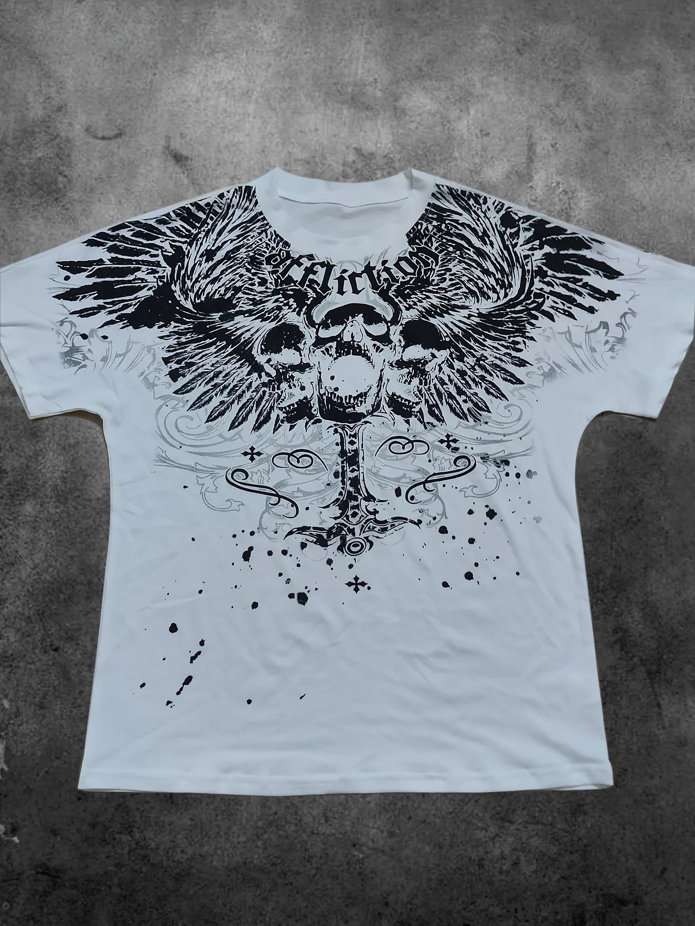 2025 Summer 3D Skull T-Shirt