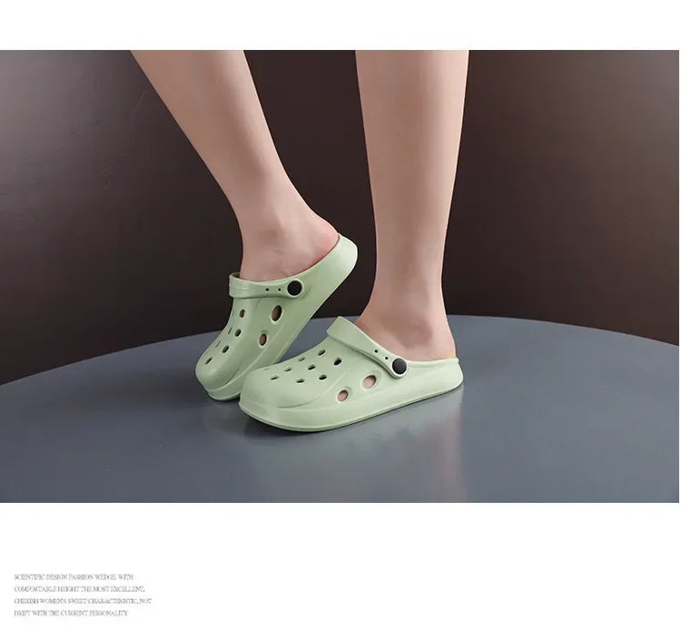 Unisex Summer Cross Toe Sandals