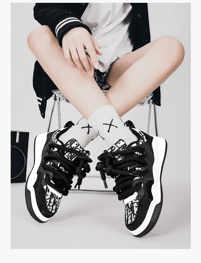 Dirty Rope Thick Sole Sneakers