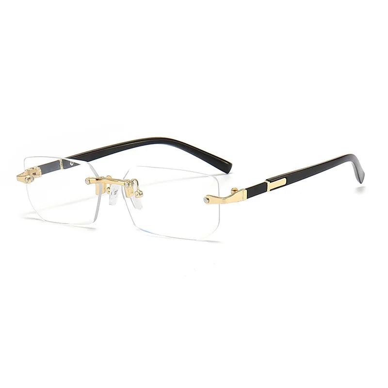 Rimless Rectangle Sunglasses Unisex