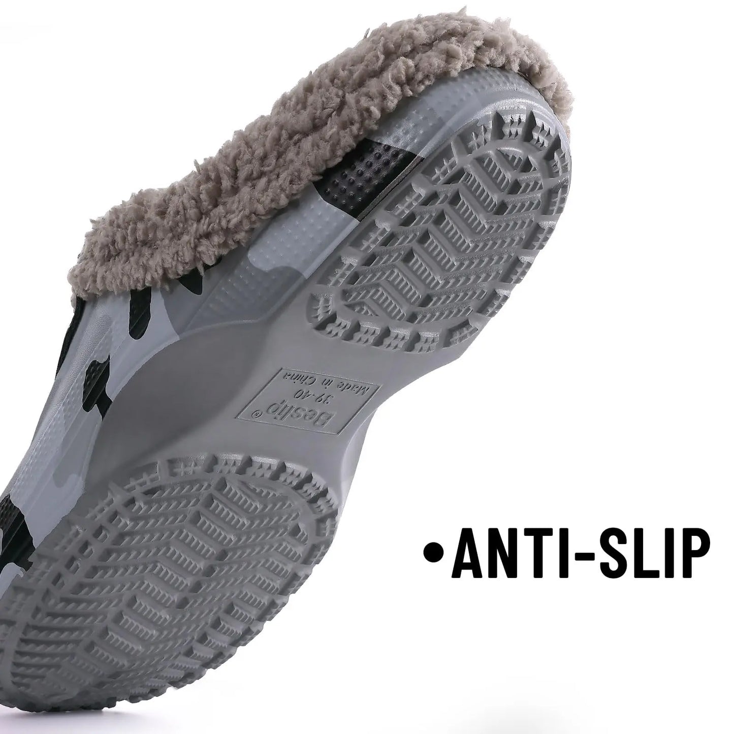 Unisex Plush Winter Cotton Slippers