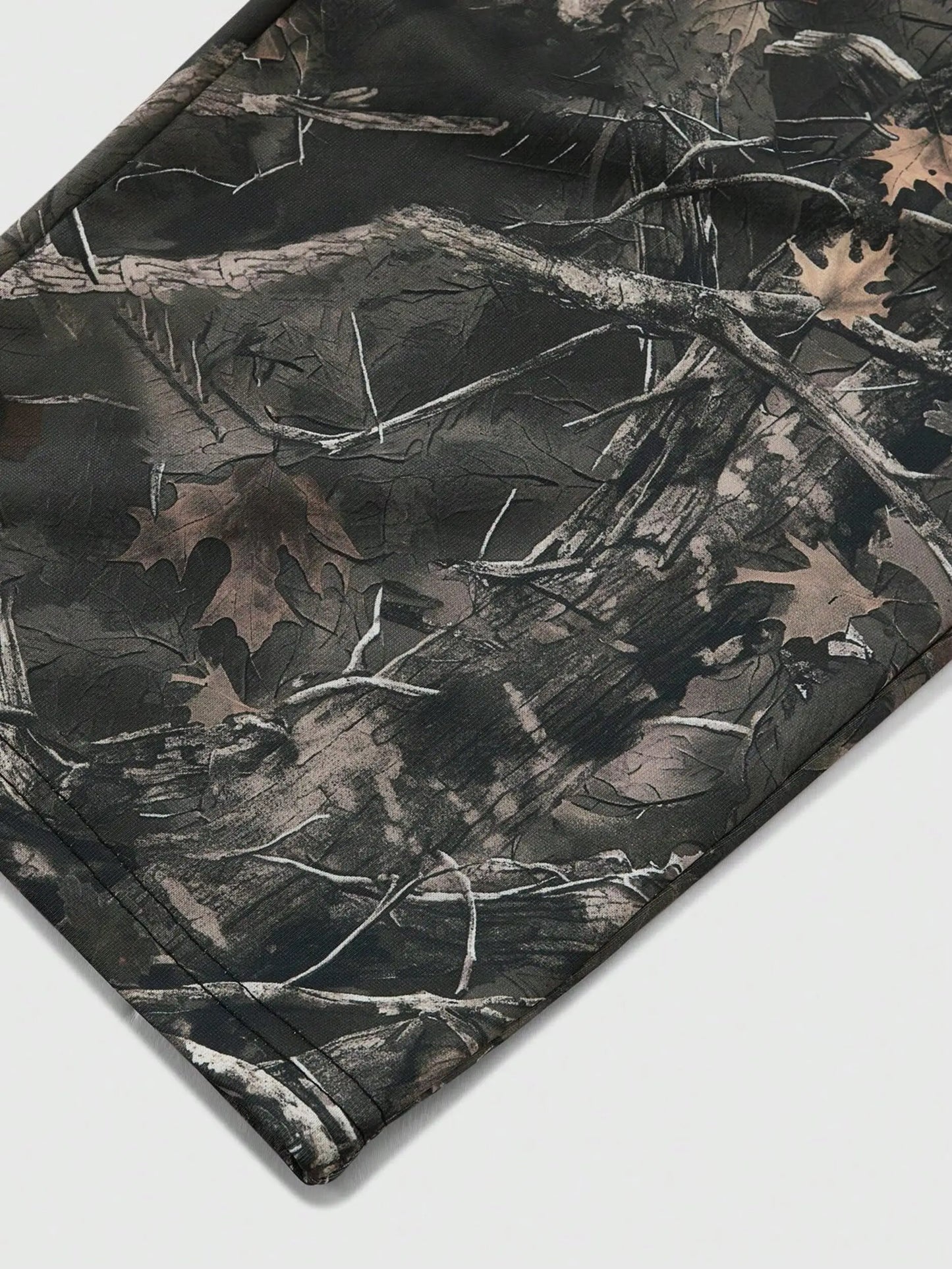 Y2K Camo Baggy Sweatpants Men