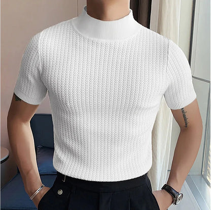 Men’s High Neck T-Shirt