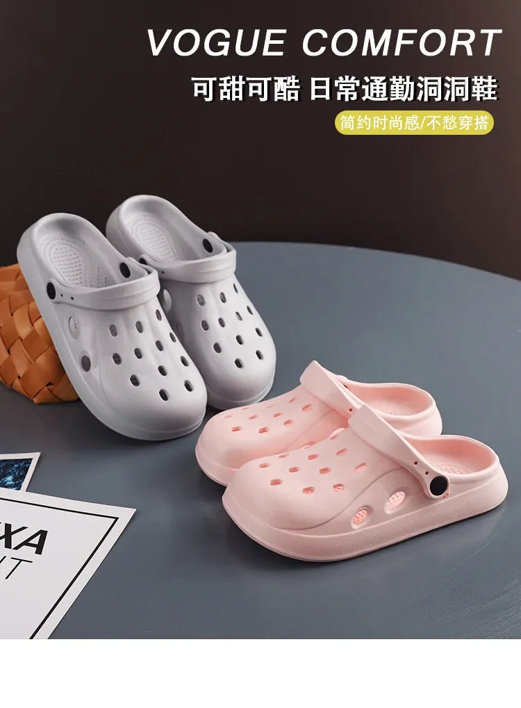 Unisex Summer Cross Toe Sandals