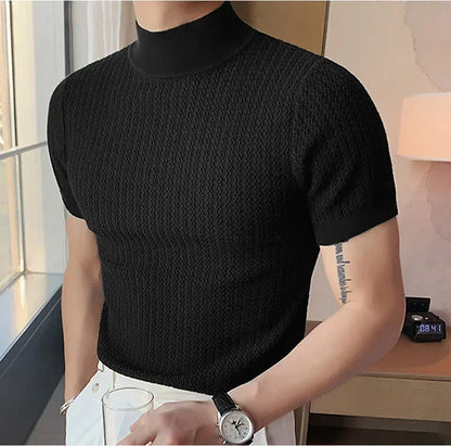 Men’s High Neck T-Shirt