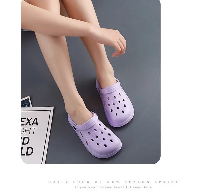 Unisex Summer Cross Toe Sandals