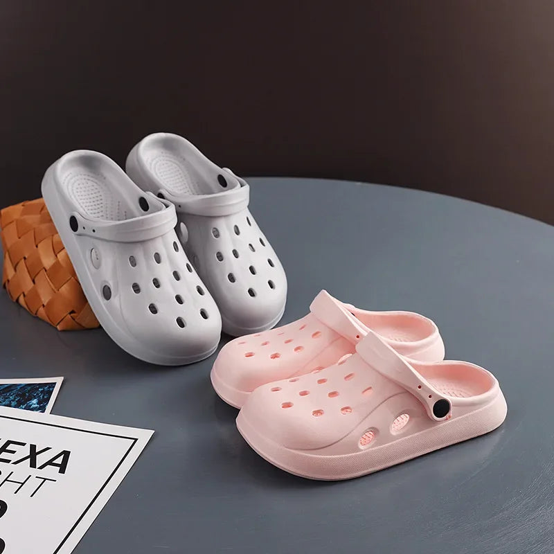 Unisex Summer Cross Toe Sandals