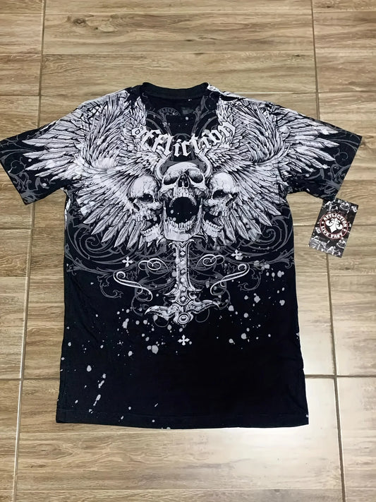 2025 Summer 3D Skull T-Shirt