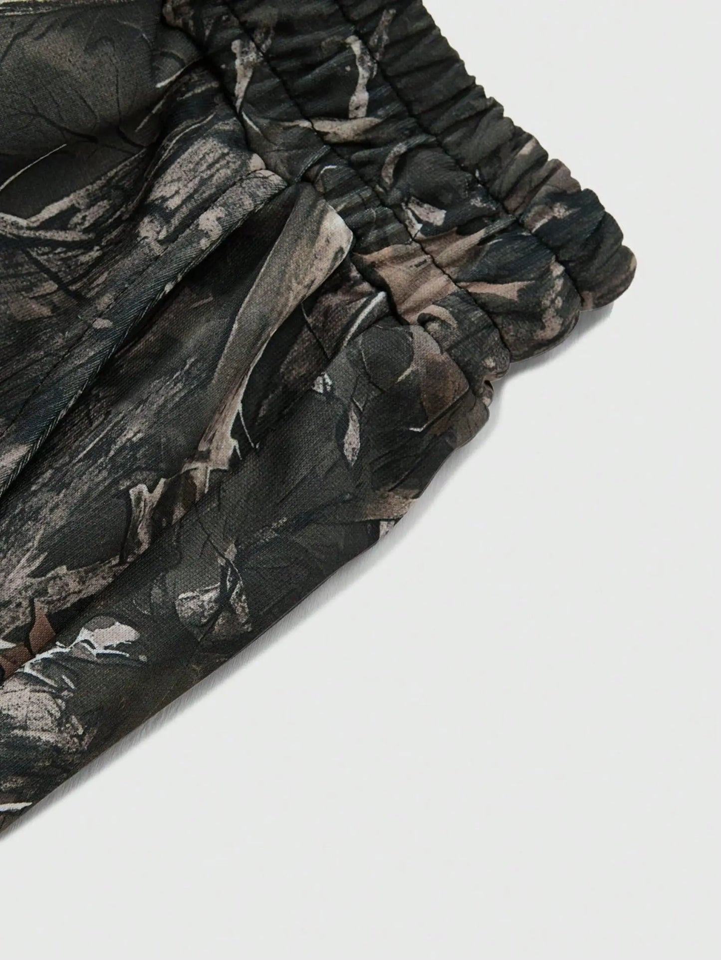 Y2K Camo Baggy Sweatpants Men