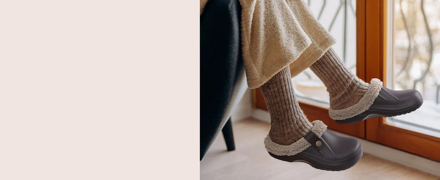 Unisex Plush Winter Cotton Slippers