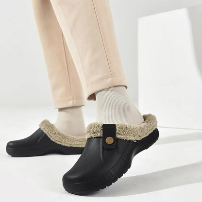 Unisex Plush Winter Cotton Slippers