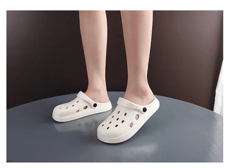 Unisex Summer Cross Toe Sandals