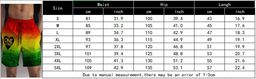 Breathable Summer Double-Layer Shorts