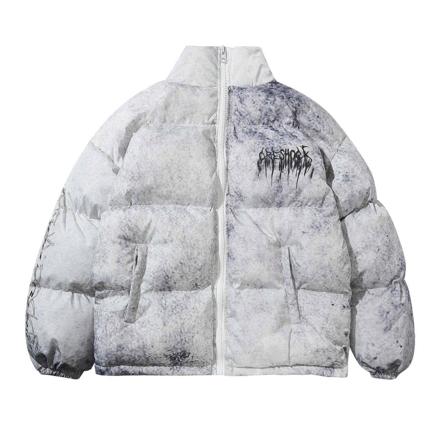 Couple’s Quilted Cotton Streetwear Jacket