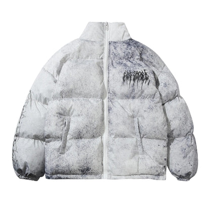 Couple’s Quilted Cotton Streetwear Jacket