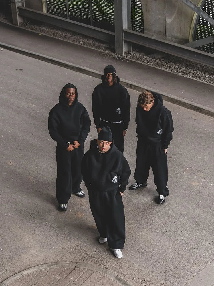 2025 Retro Streetwear Sports Suit