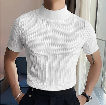 Men’s High Neck T-Shirt