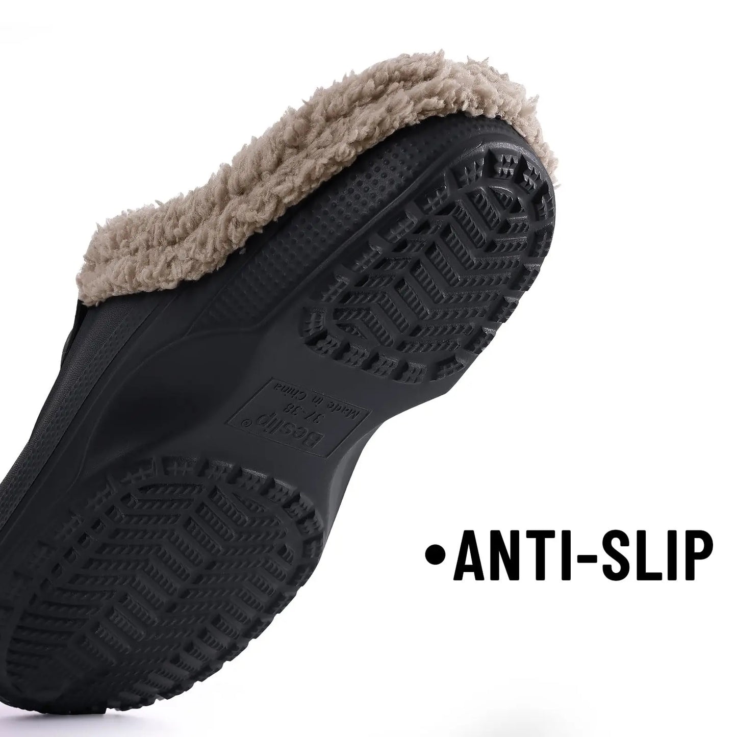 Unisex Plush Winter Cotton Slippers