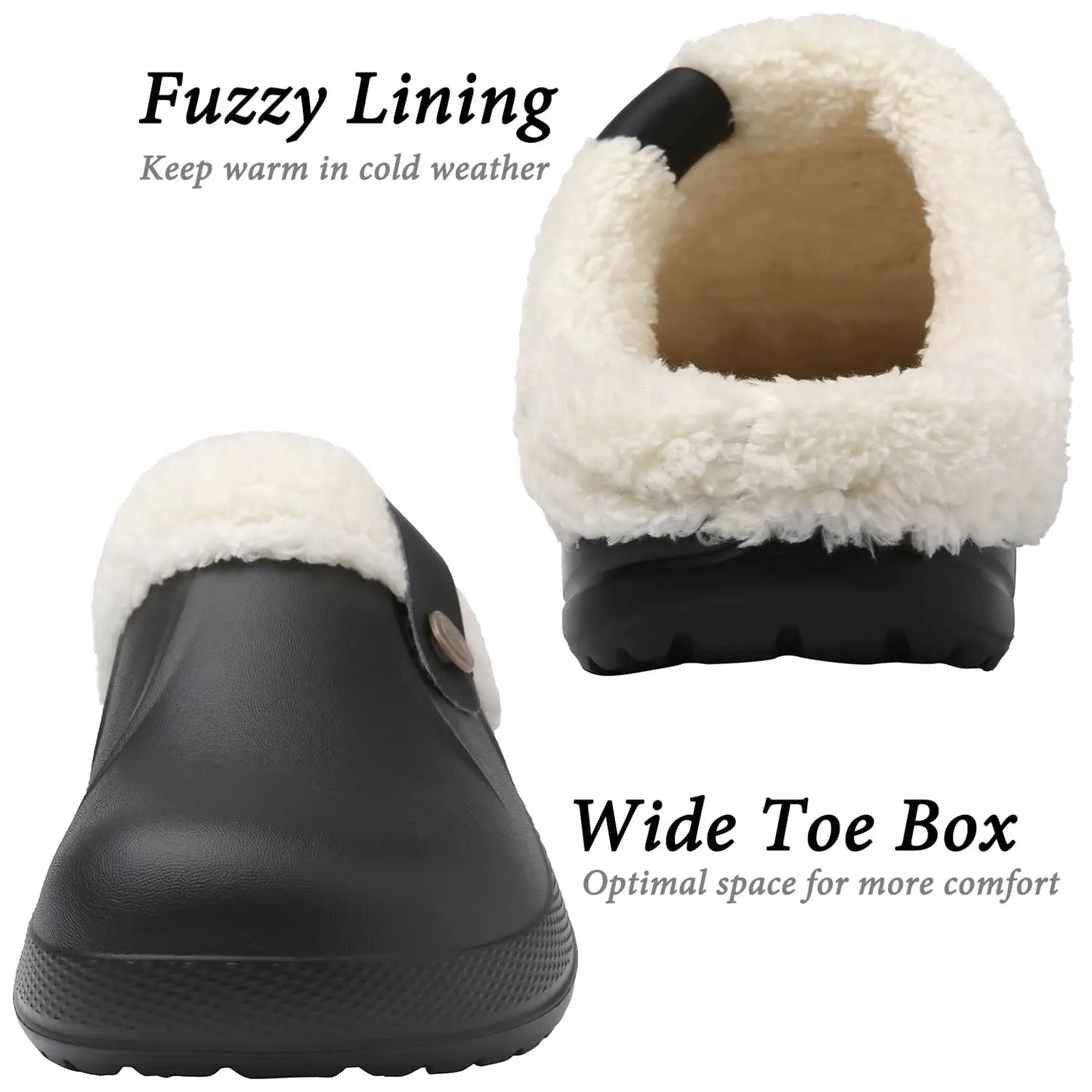 Unisex Plush Winter Cotton Slippers