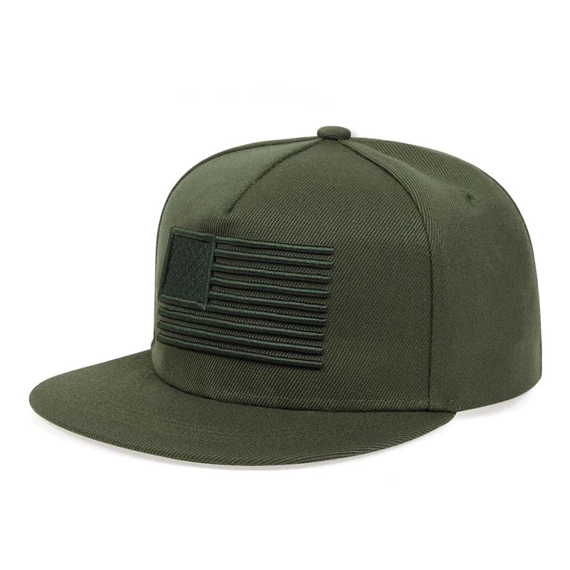 High-Quality Camouflage Snapback Cap