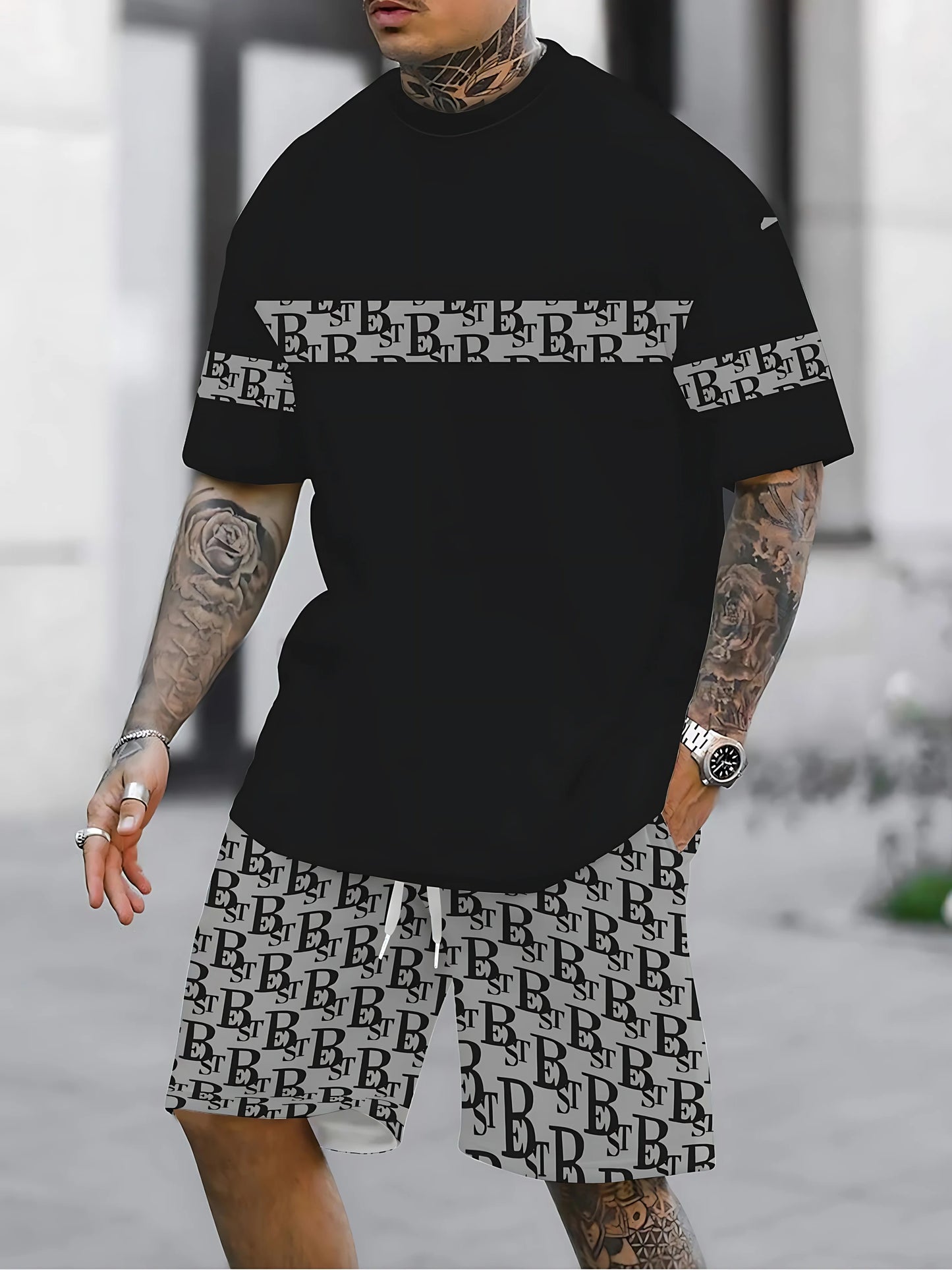 2025 Summer 3D Streetwear Set