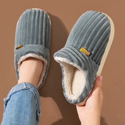 Evshine Plush Winter Furry Slippers