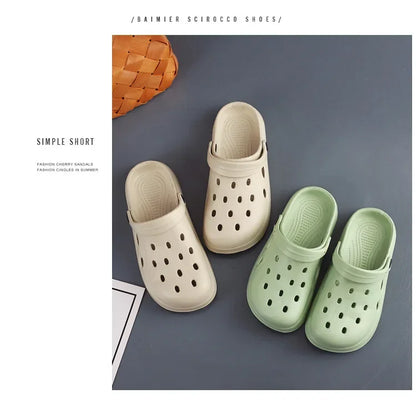 Unisex Summer Cross Toe Sandals