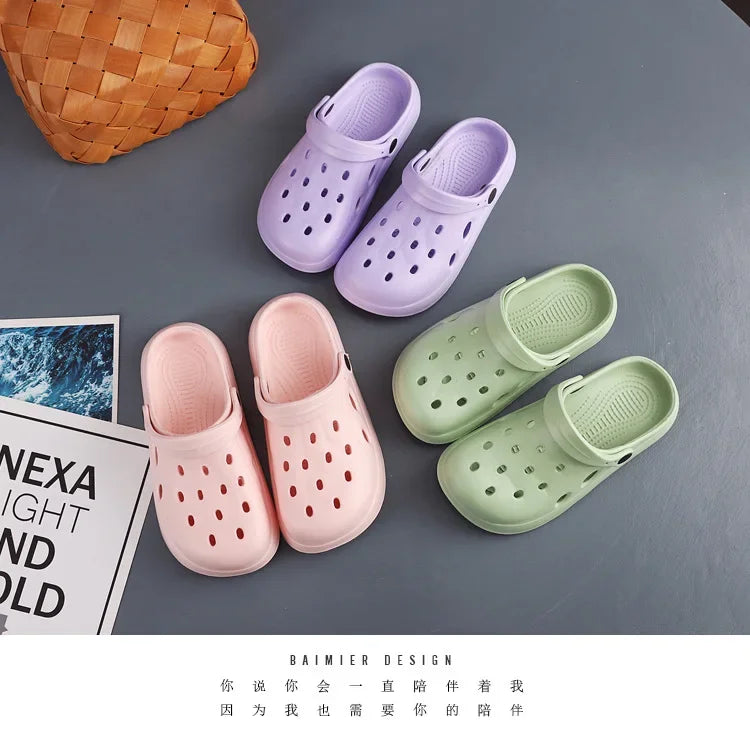 Unisex Summer Cross Toe Sandals