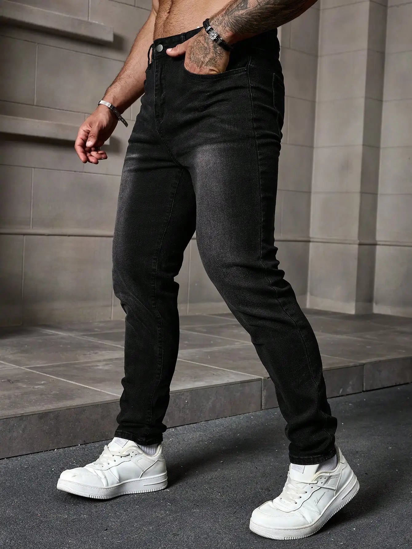 Classic Stretch Denim Jeans