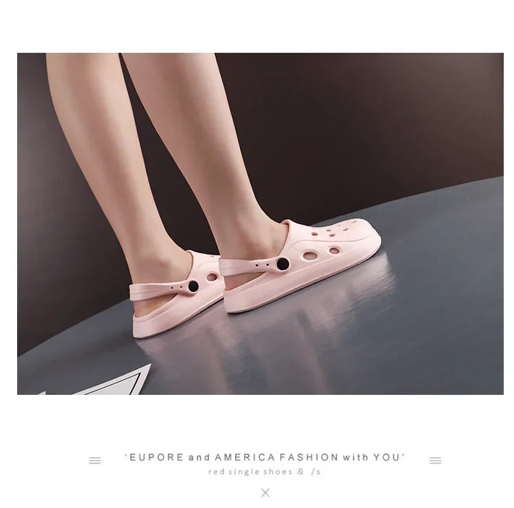 Unisex Summer Cross Toe Sandals