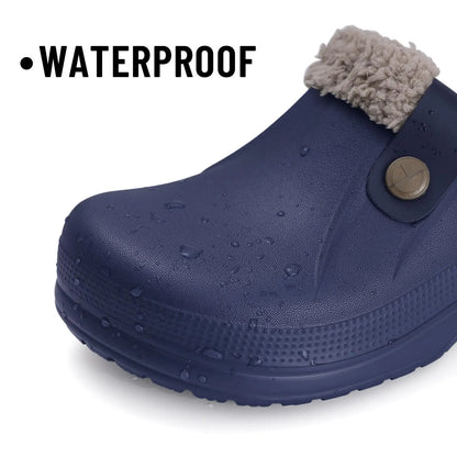 Unisex Plush Winter Cotton Slippers