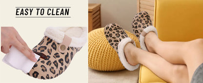 Unisex Plush Winter Cotton Slippers