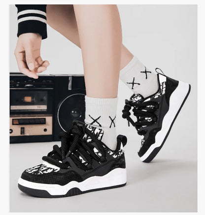 Dirty Rope Thick Sole Sneakers