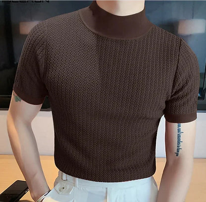 Men’s High Neck T-Shirt