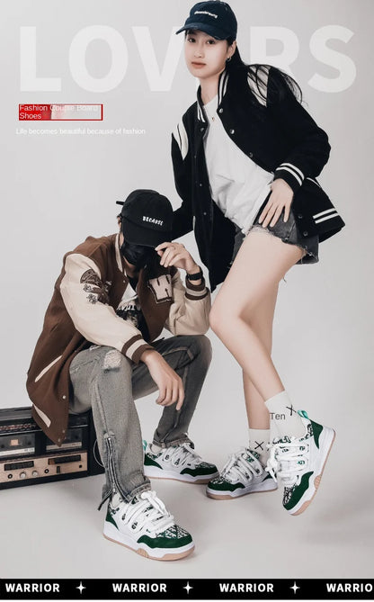 Dirty Rope Thick Sole Sneakers