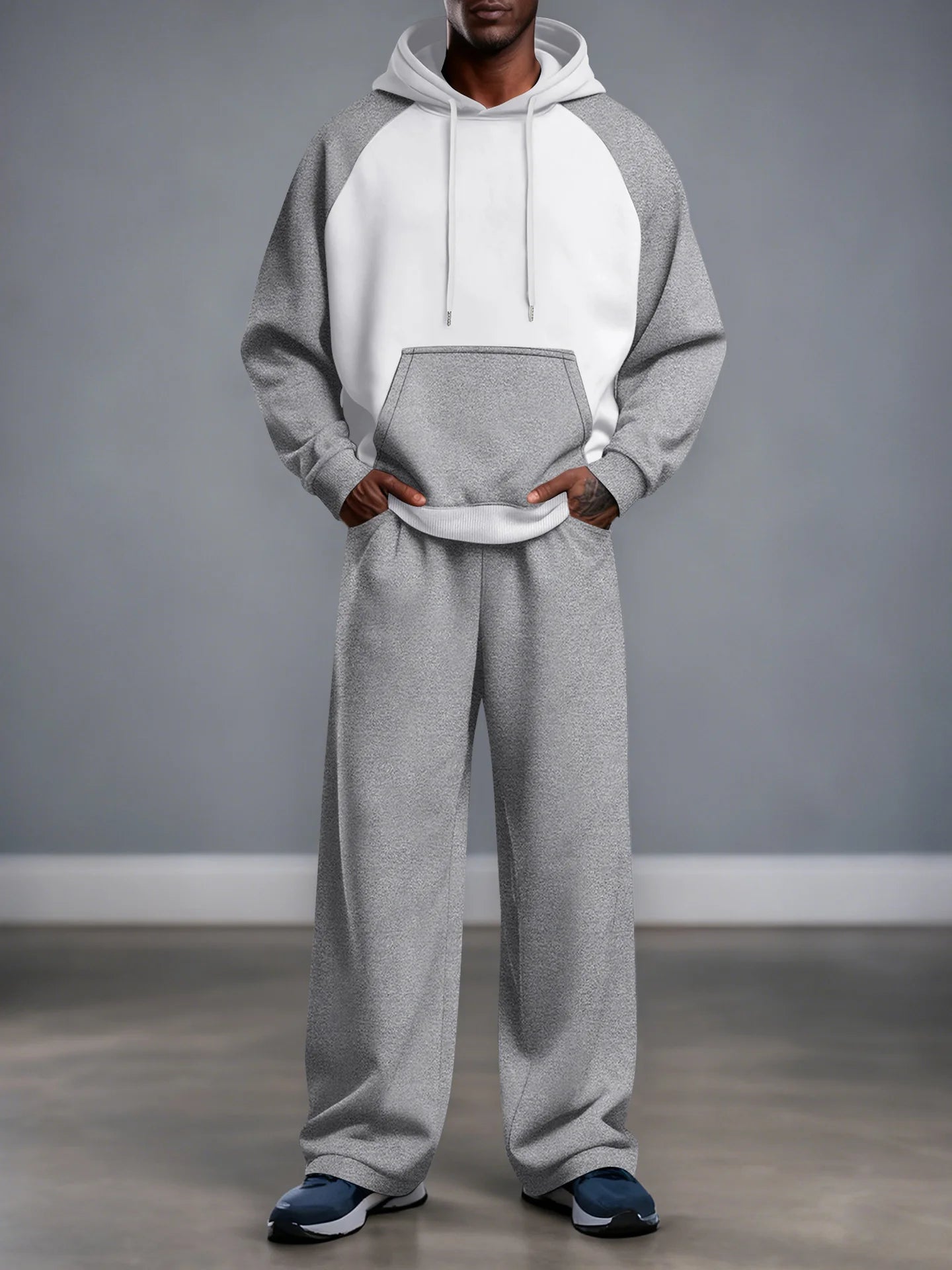 Velvet Hoodie Jogger Set