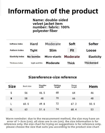 High-Street Double-Sided Fleece Jacket